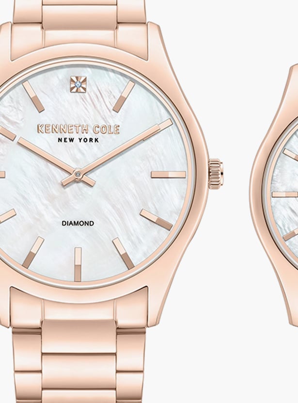 KENNETH COLE Couple Analog Watch Set - NTKCWGG0049601GLPA