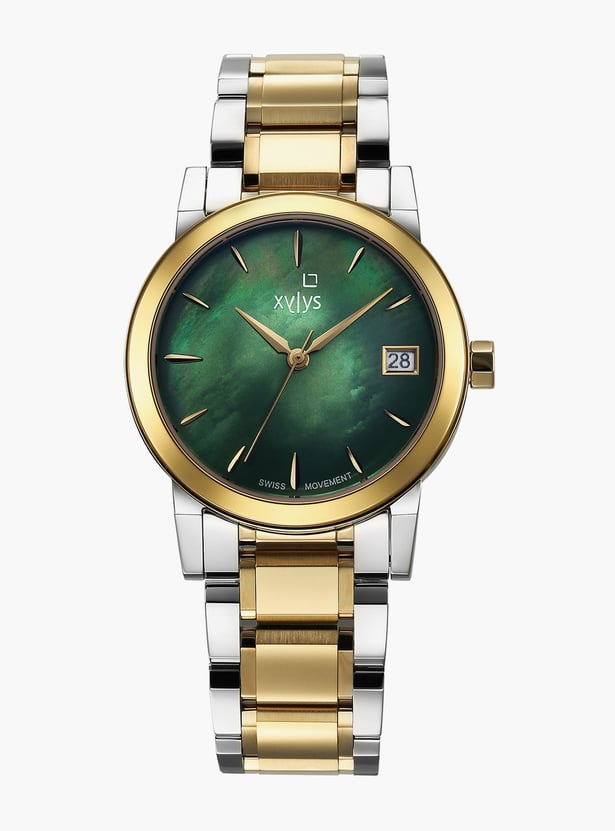 XYLYS Ethereum Mother Of Pearl Analog Watch - NT45021BM01E