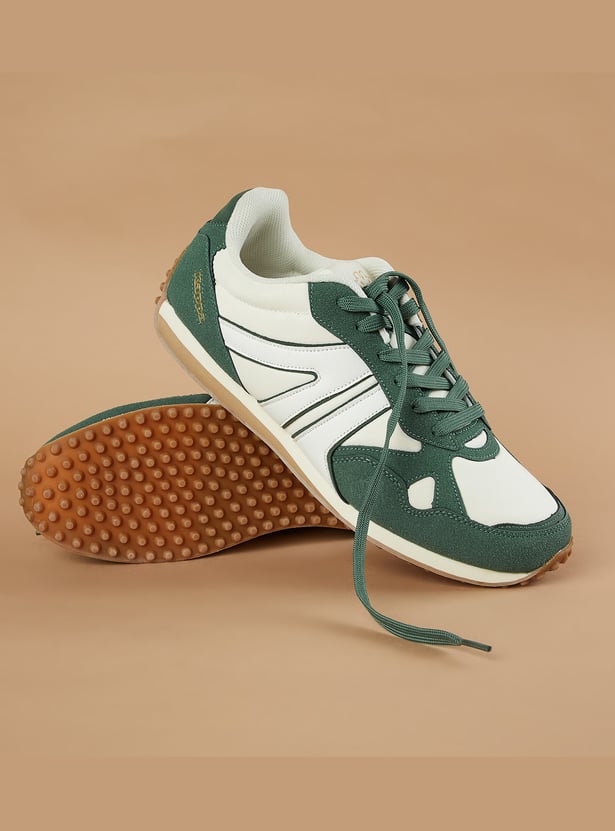KAPPA Colourblocked Lace-Up Shoes