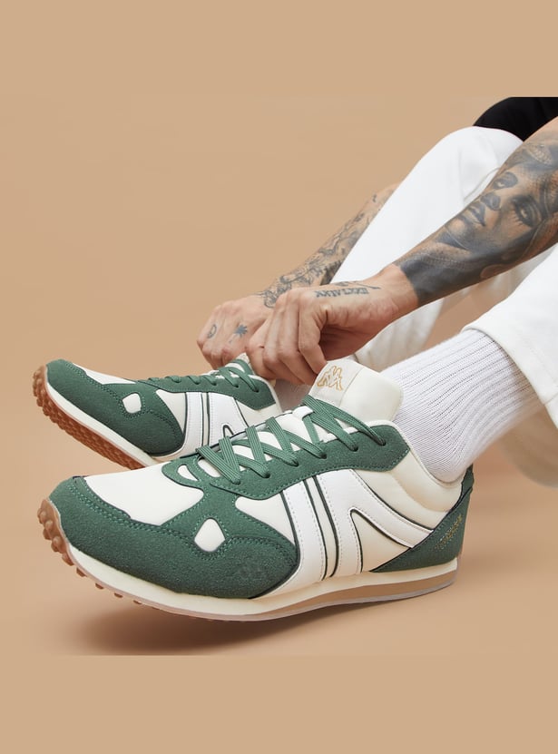KAPPA Colourblocked Lace-Up Shoes