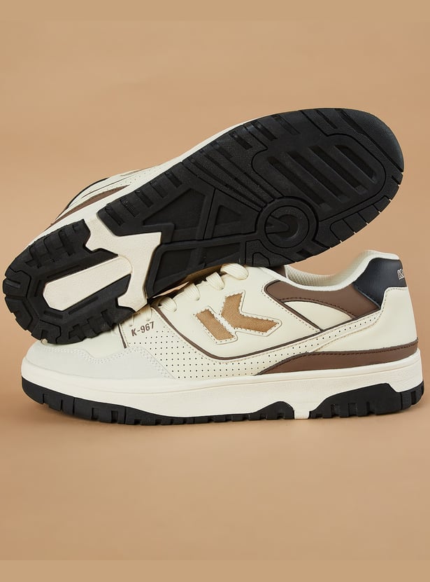 KAPPA Colourblocked Lace-Up Shoes