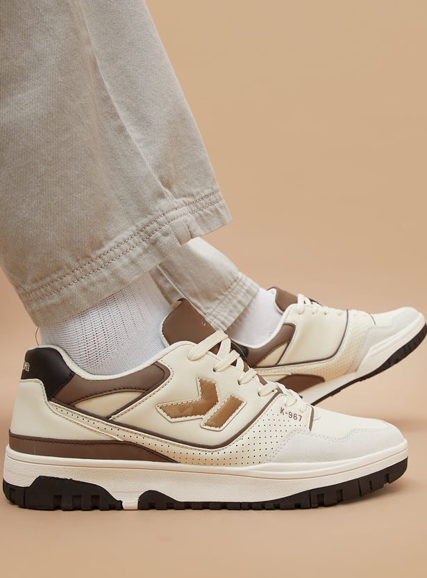 KAPPA Colourblocked Lace-Up Shoes