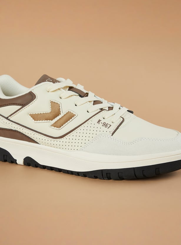 KAPPA Colourblocked Lace-Up Shoes