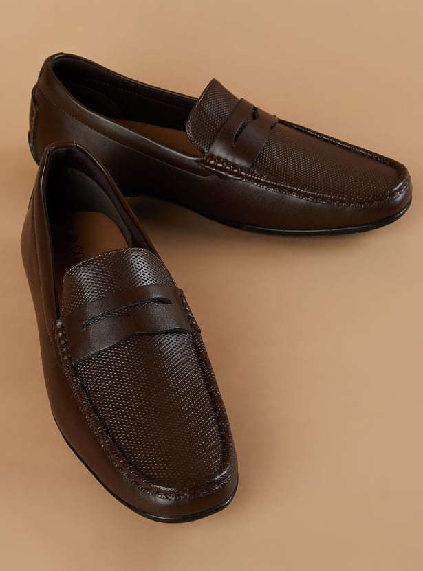 CODE Perforated Loafers