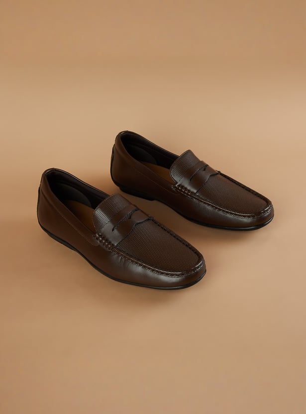 CODE Perforated Loafers