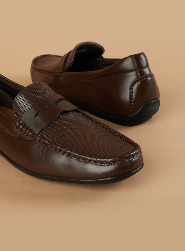 CODE Perforated Loafers