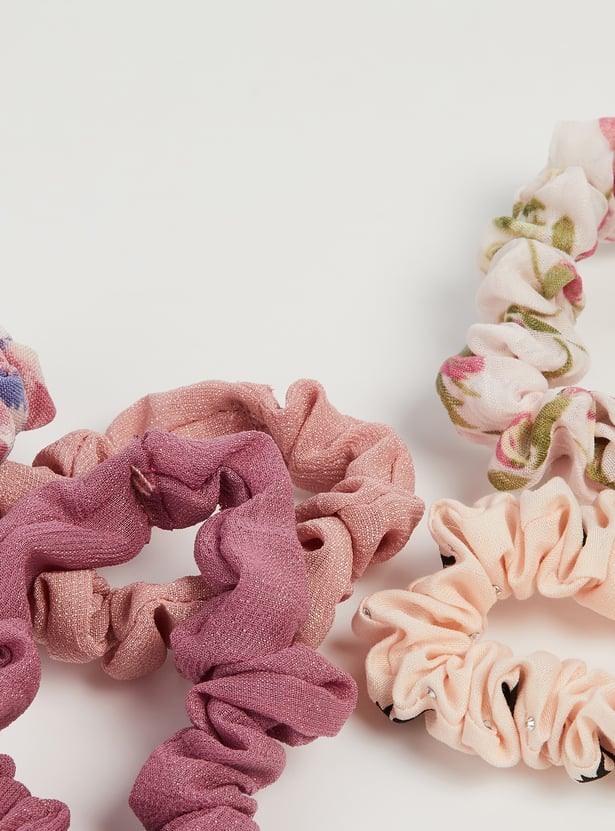 FAME FOREVER Assorted Scrunchies - Pack of 5