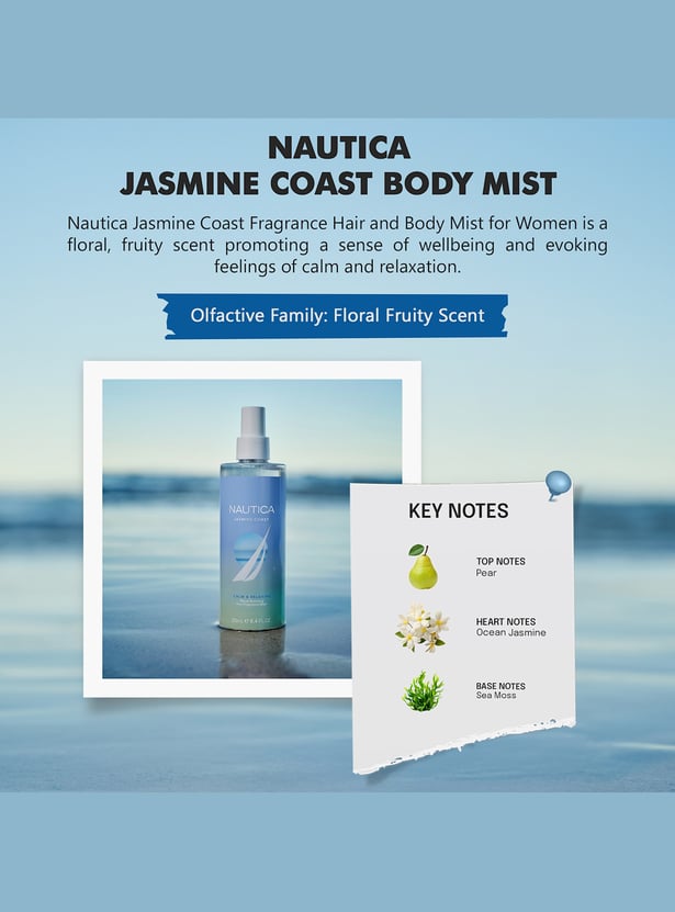 NAUTICA Jasmine Coast Fragrance Mist - 250ml