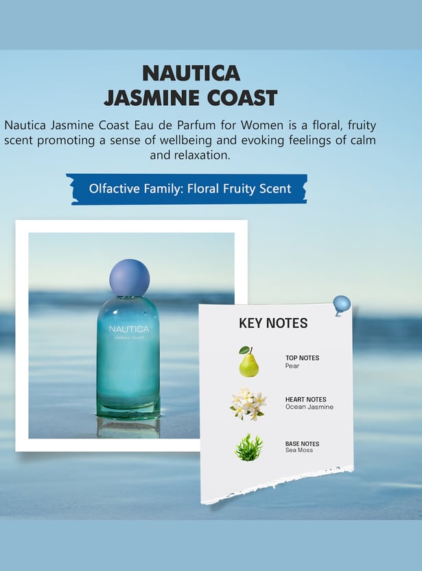 NAUTICA Jasmine Coast Eau De Parfum - 100ml