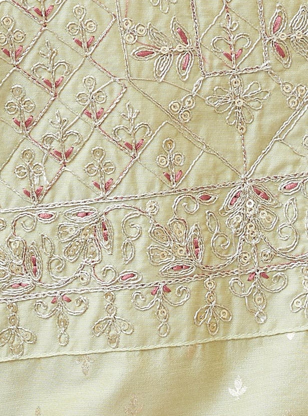 MELANGE Embroidered Straight Kurta