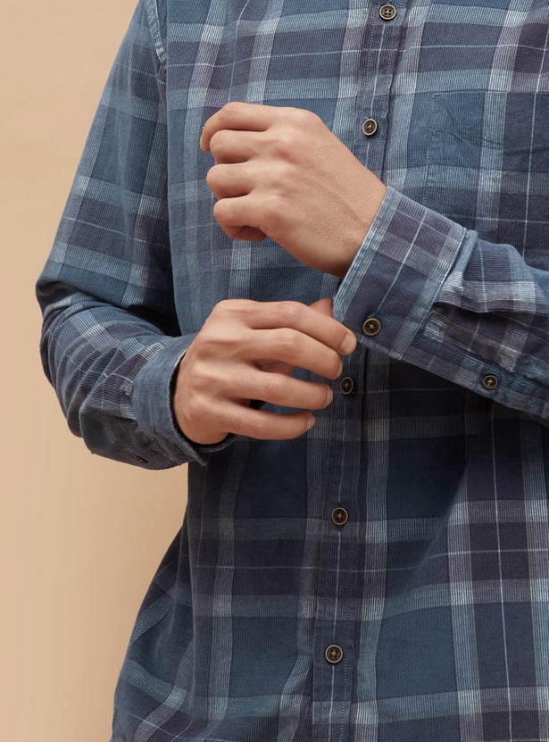 CODE Checked Regular Fit Shirt
