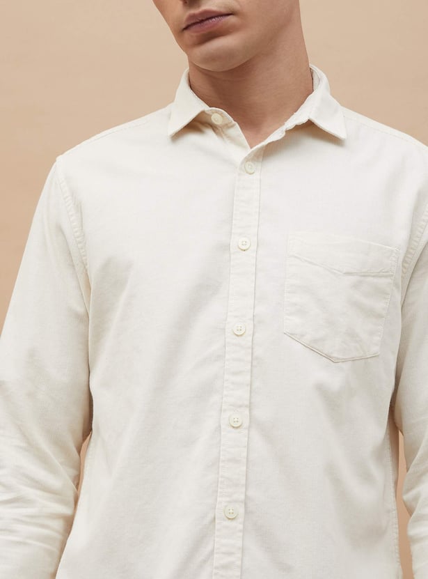 CODE Corduroy Regular Fit Shirt