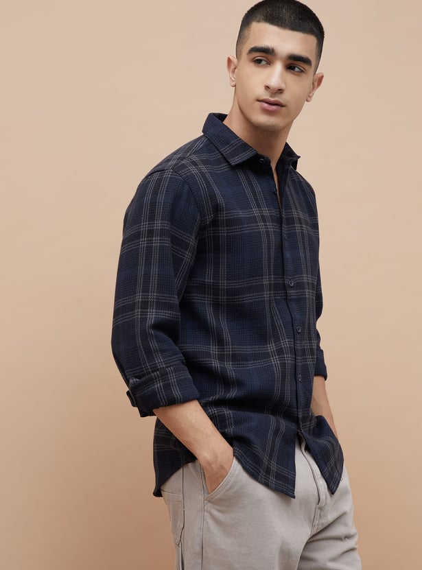DENIMIZE Checked Regular Fit Shirt