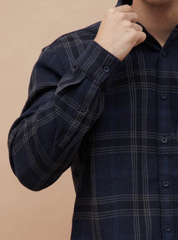 DENIMIZE Checked Regular Fit Shirt
