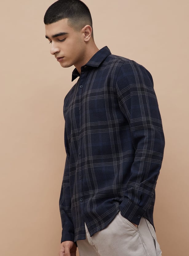 DENIMIZE Checked Regular Fit Shirt