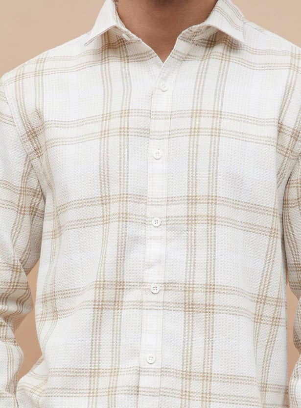DENIMIZE Checked Regular Fit Shirt