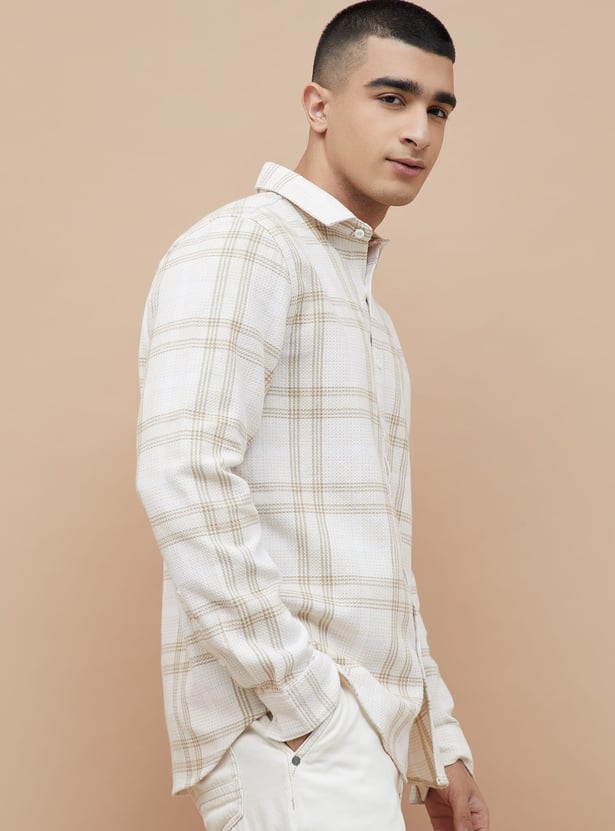 DENIMIZE Checked Regular Fit Shirt