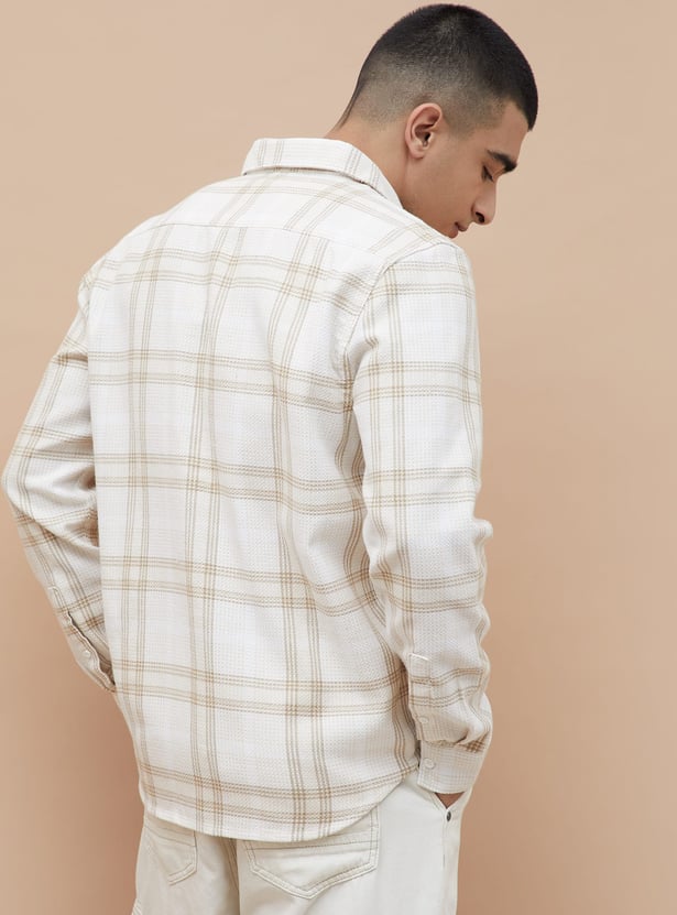 DENIMIZE Checked Regular Fit Shirt