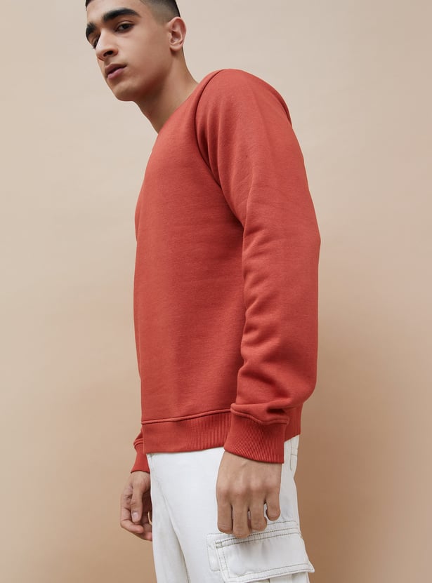 DENIMIZE Back Graphic Print Sweatshirt