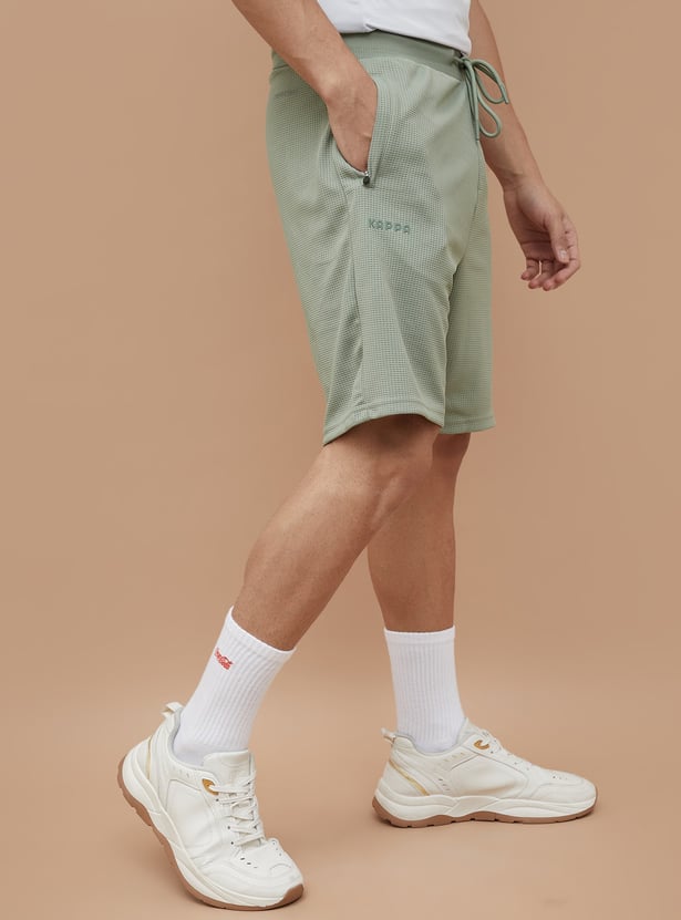 KAPPA Textured Elasticated Shorts