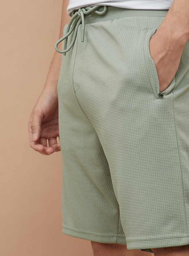 KAPPA Textured Elasticated Shorts