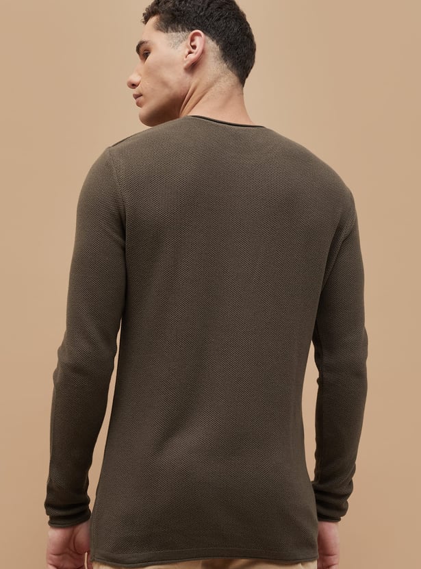 CODE UNWIND Knitted Sweater