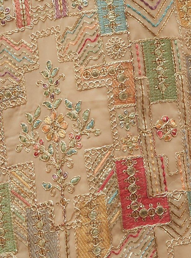MELANGE Embroidered Straight Kurta