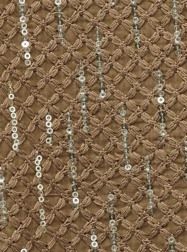 MELANGE Embroidered Straight Kurta