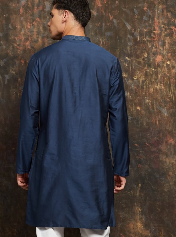 MELANGE Embroidered Long Kurta