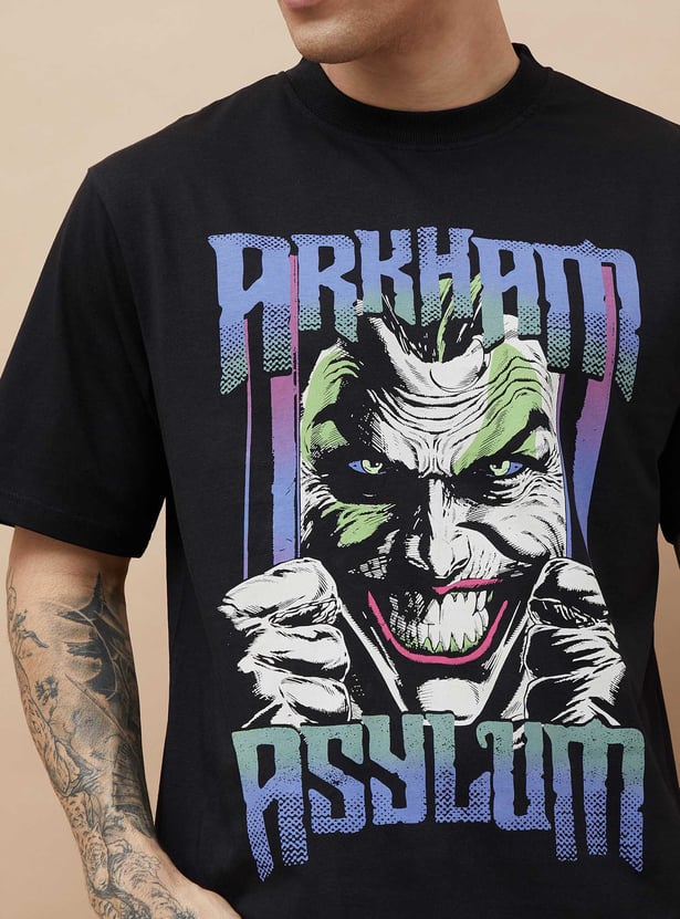 FAME FOREVER Arkham Asylum Print T-shirt