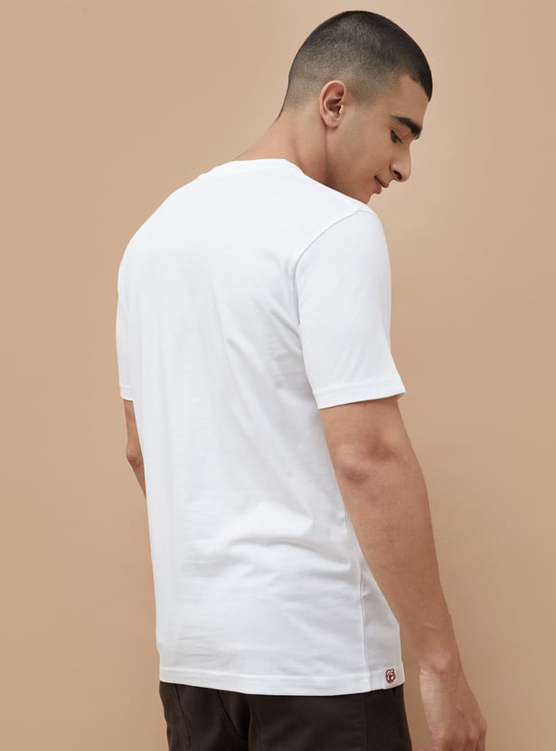 FAME FOREVER Typographic Print T-shirt