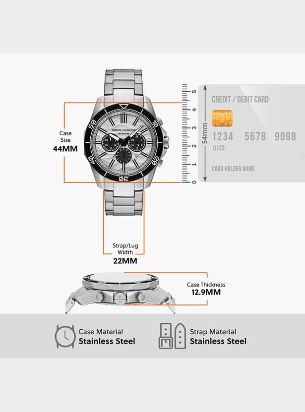 ARMANI EXCHANGE Chronograph Watch with Stainless Steel Strap - AX1969I