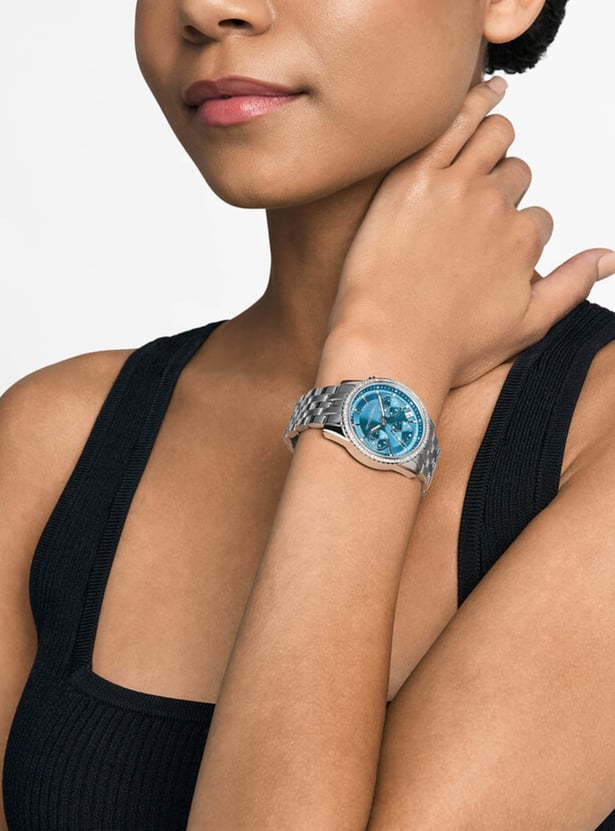 MICHAEL KORS Mini Bryant Embellished Chronograph Watch - MK7539I