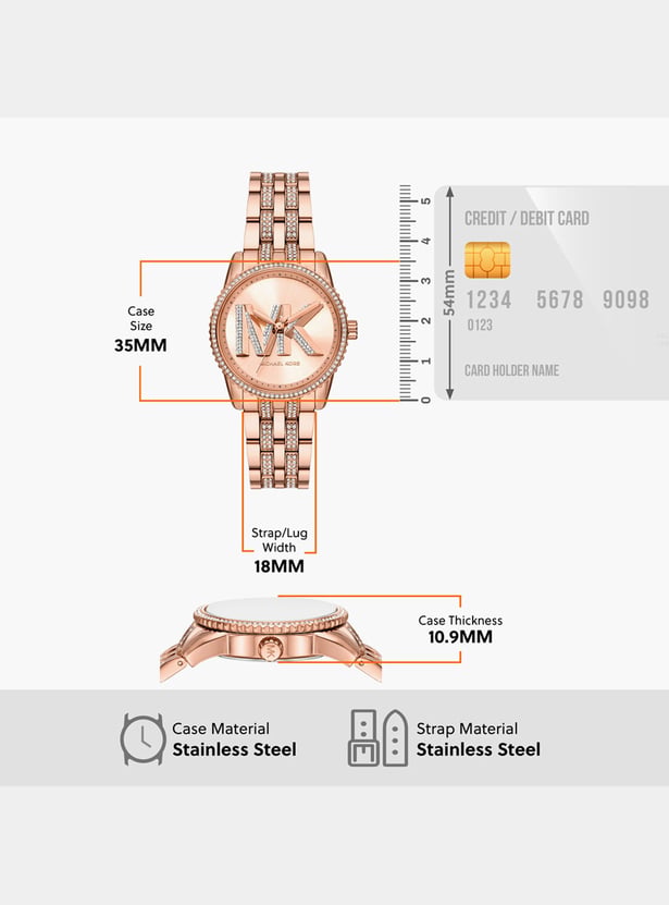 MICHAEL KORS Bryant Embellished Analog Watch - MK7541