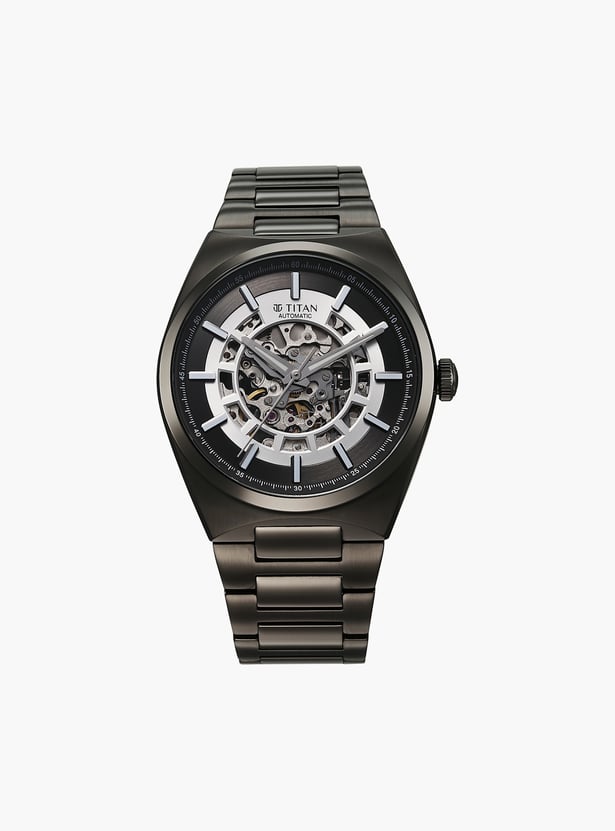 TITAN Nexus Skeleton Automatic Watch - 90221QM02