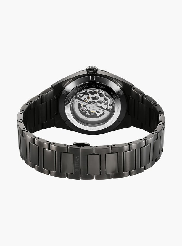 TITAN Nexus Skeleton Automatic Watch - 90221QM02