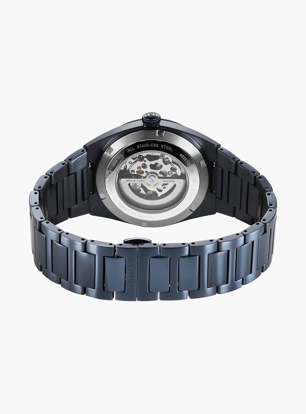 TITAN Nexus Skeletal Stainless Steel Automatic Watch - 90221QM03