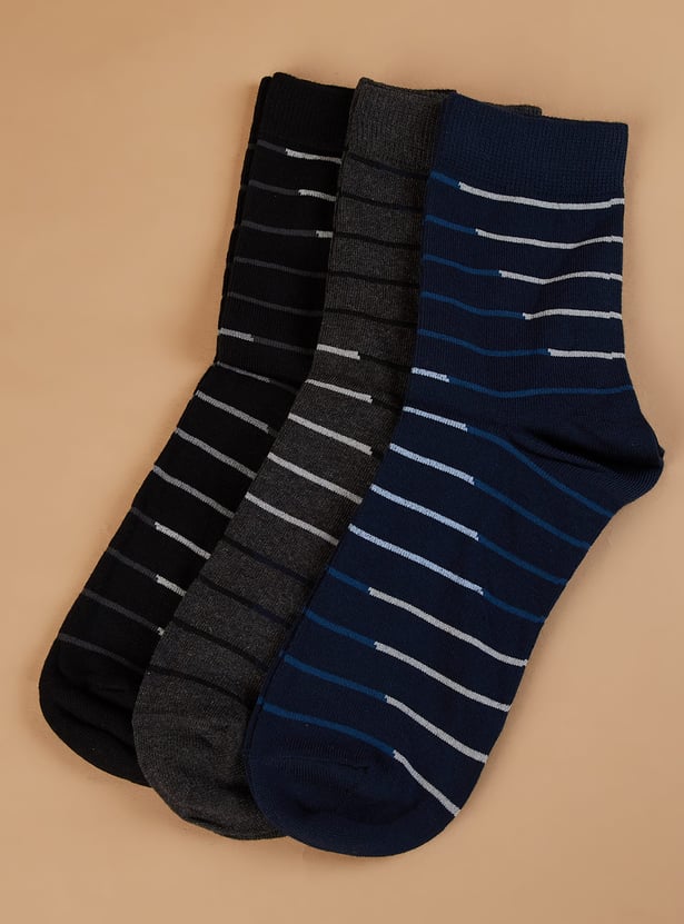 CODE Knitted Crew Socks - Pack of 3