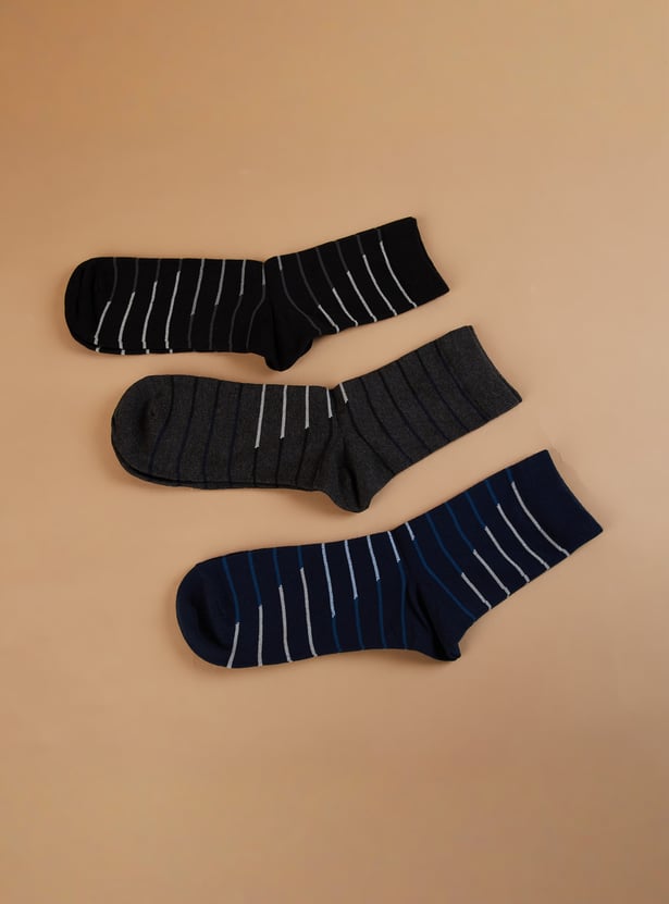 CODE Knitted Crew Socks - Pack of 3