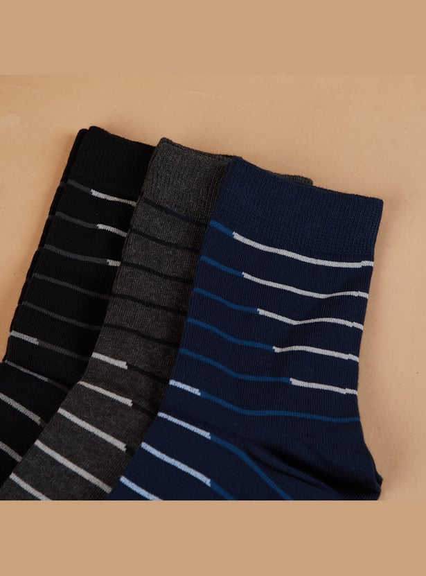 CODE Knitted Crew Socks - Pack of 3