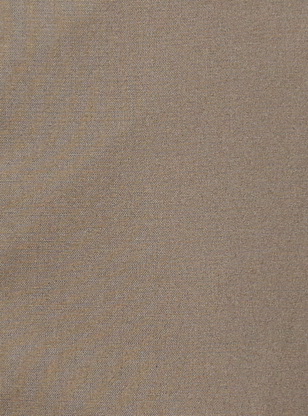 VAN HEUSEN Solid Slim Fit Formal Trousers