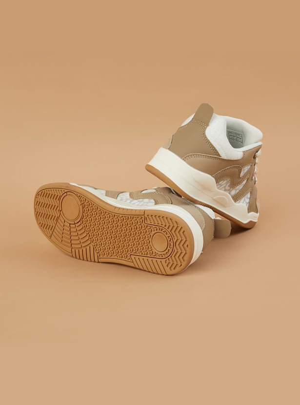 GINGER Contrast Overlay Sneakers