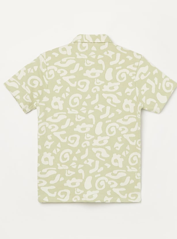 FAME FOREVER Boys Printed Shirt