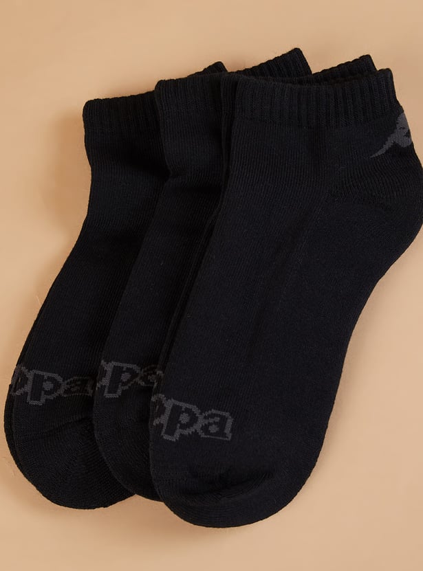 KAPPA Printed Ankle Length Socks - Pack of 3