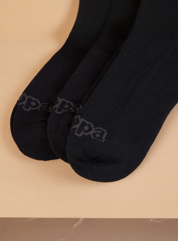 KAPPA Printed Ankle Length Socks - Pack of 3
