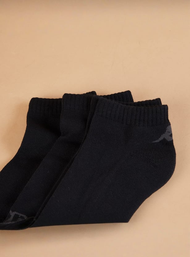 KAPPA Printed Ankle Length Socks - Pack of 3