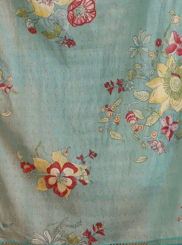 W Floral Print Dupatta