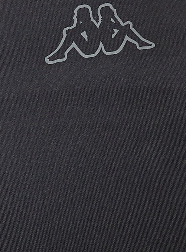 KAPPA Solid Active Track Pants with Side Taping