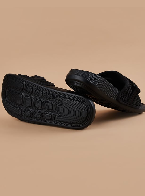 GINGER Woven Strap Velcro Sliders