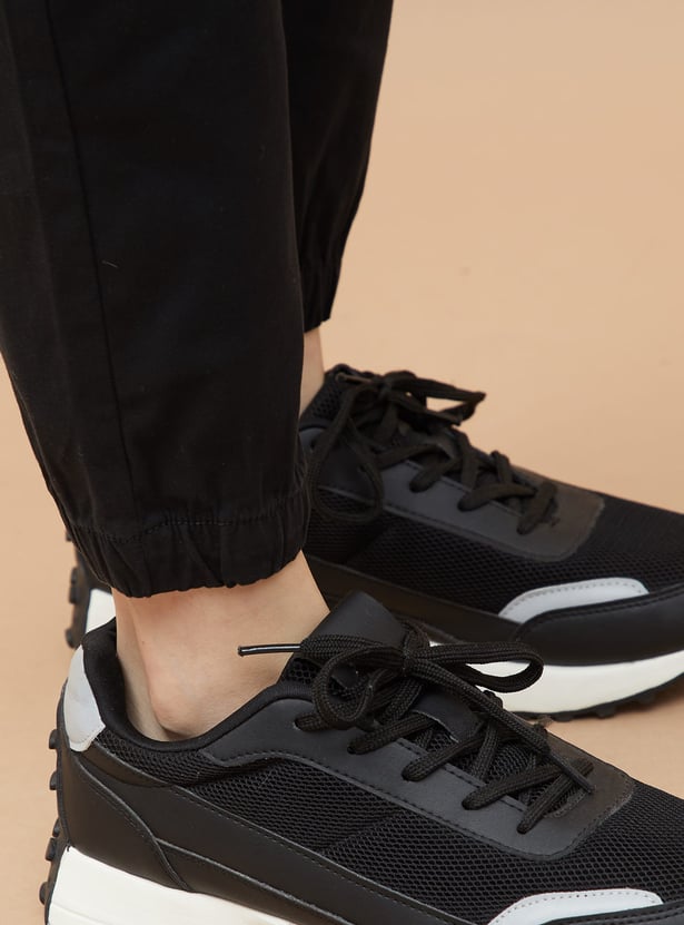 FAME FOREVER Solid Slim Fit Joggers